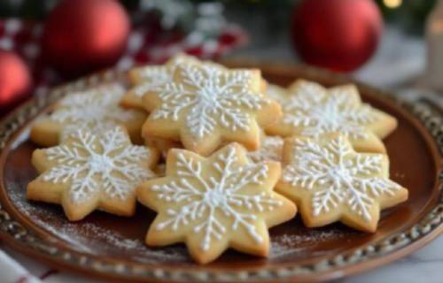 Snowflake Sugar Cookies