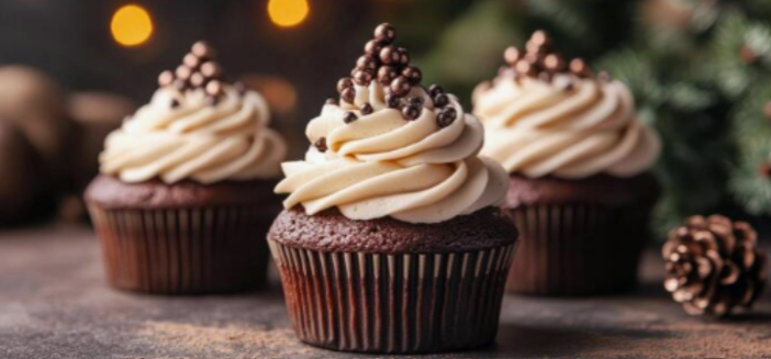 Hot Cocoa Cupcakes