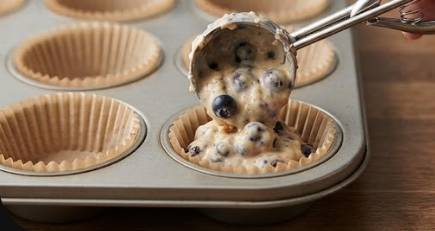 Paleo Blueberry Muffins