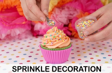 Sprinkle Explosion Cupcakes